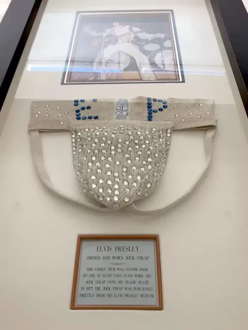 Jockstrap uimitor de Elvis Presley