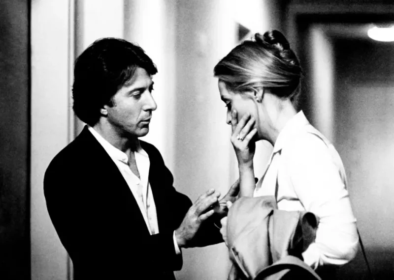 Dustin Hoffman Meryl Streep -riita