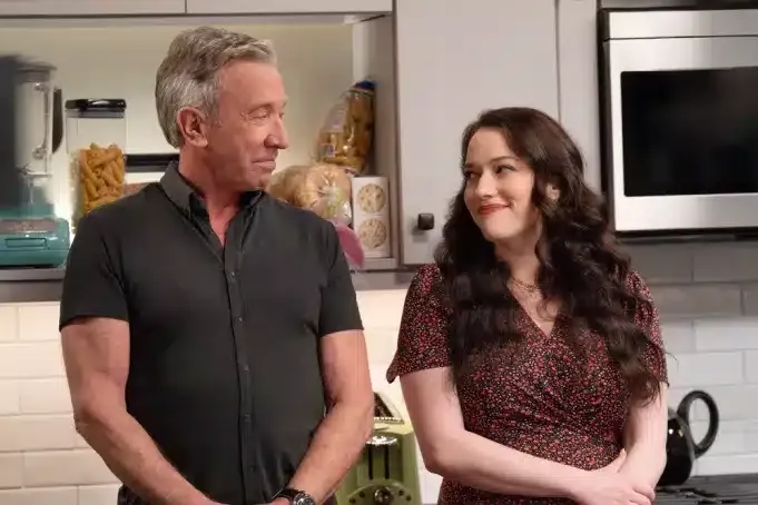 Tim Allen in Kat Dennings o Shifting Gears