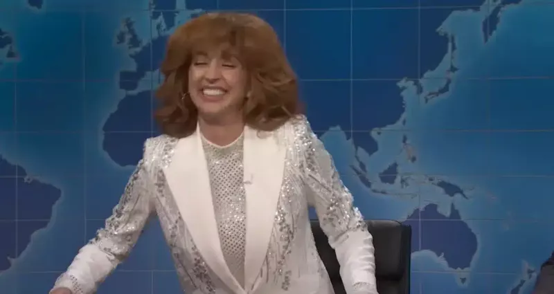 Реба Макинтайр в пародии на SNL