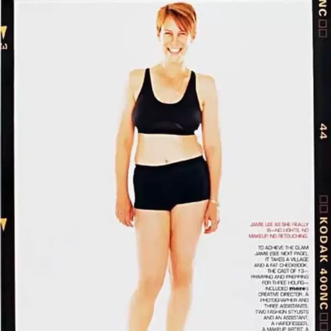 Jamie Lee Curtis sans maquillage