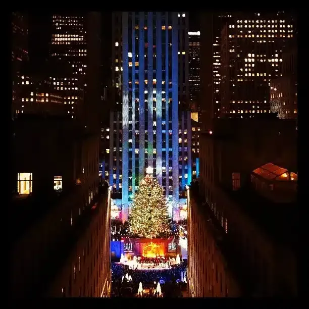 cómo ver la iluminación del árbol de Navidad del Rockefeller Center 2024
