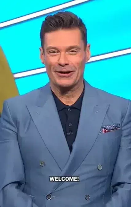 Ryan Seacrest stürzt im Glücksrad