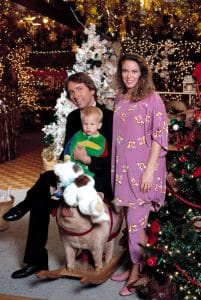 ТРИ'S A CROWD, John Ritter, wife Nancy, son Jason