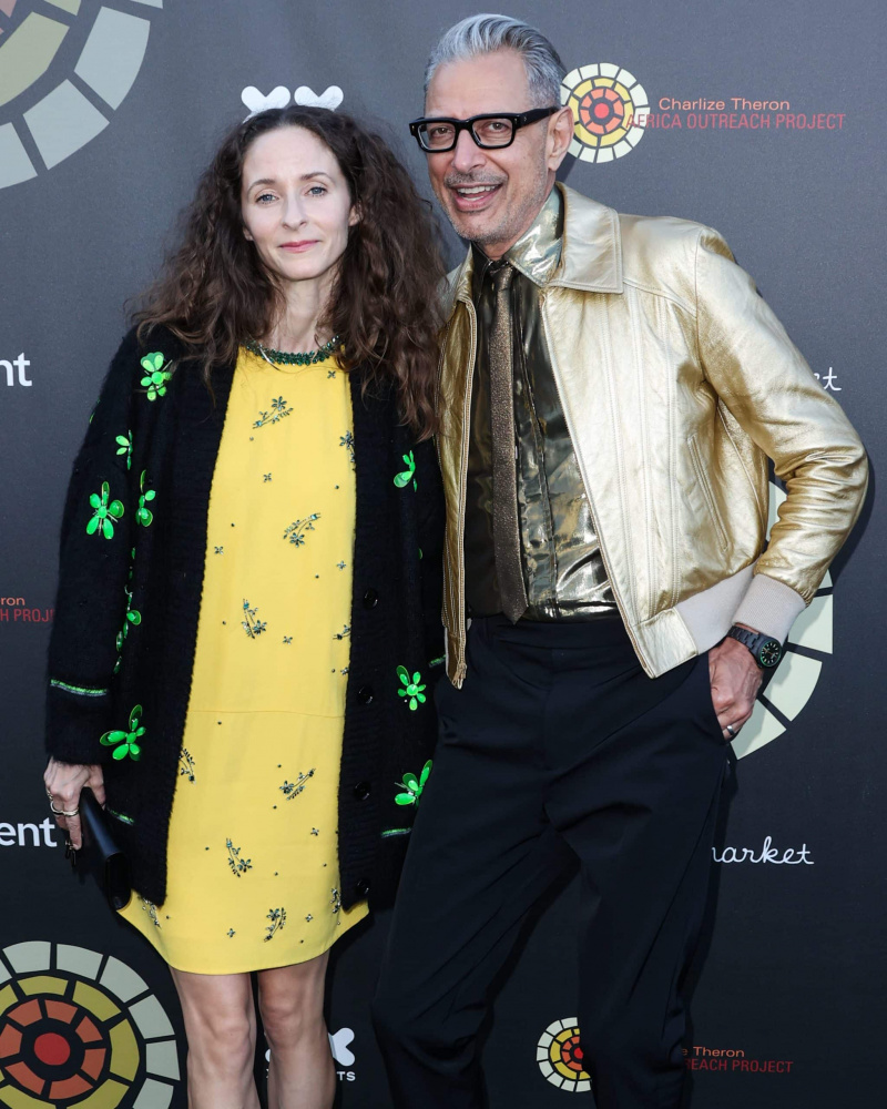  Den kanadiske danseren Emilie Livingston og ektemannen/den amerikanske skuespilleren Jeff Goldblum