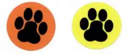 Paw Program postkasseklistermærker