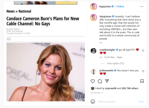  Jodie Sweetin ஜோஜோ சிவாவை ஆதரிக்கிறார்'s statements against Candace Cameron Bure