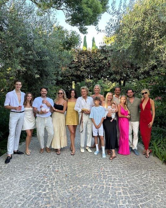 Nietos de Rod Stewart