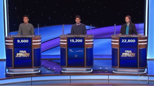   Během posledních několika týdnů fanoušci sledovali, jak se James Holzhauer dotahuje blíže k vítězství v Jeopardy! Mistři