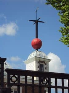   Una pilota de temps a Greenwich