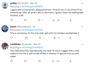 Dinersul reacționează la știri pe Twitter