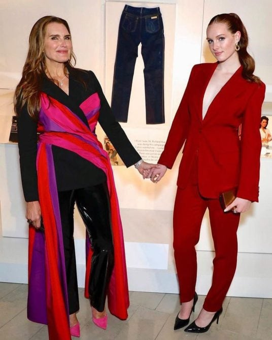Brooke Shields'ın kızı modellik yapıyor