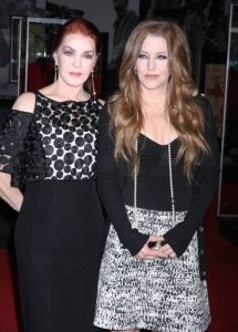  Priscilla y Lisa Marie Presley