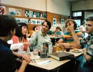 RISKY BUSINESS, (ctr) Bronson Pinchot