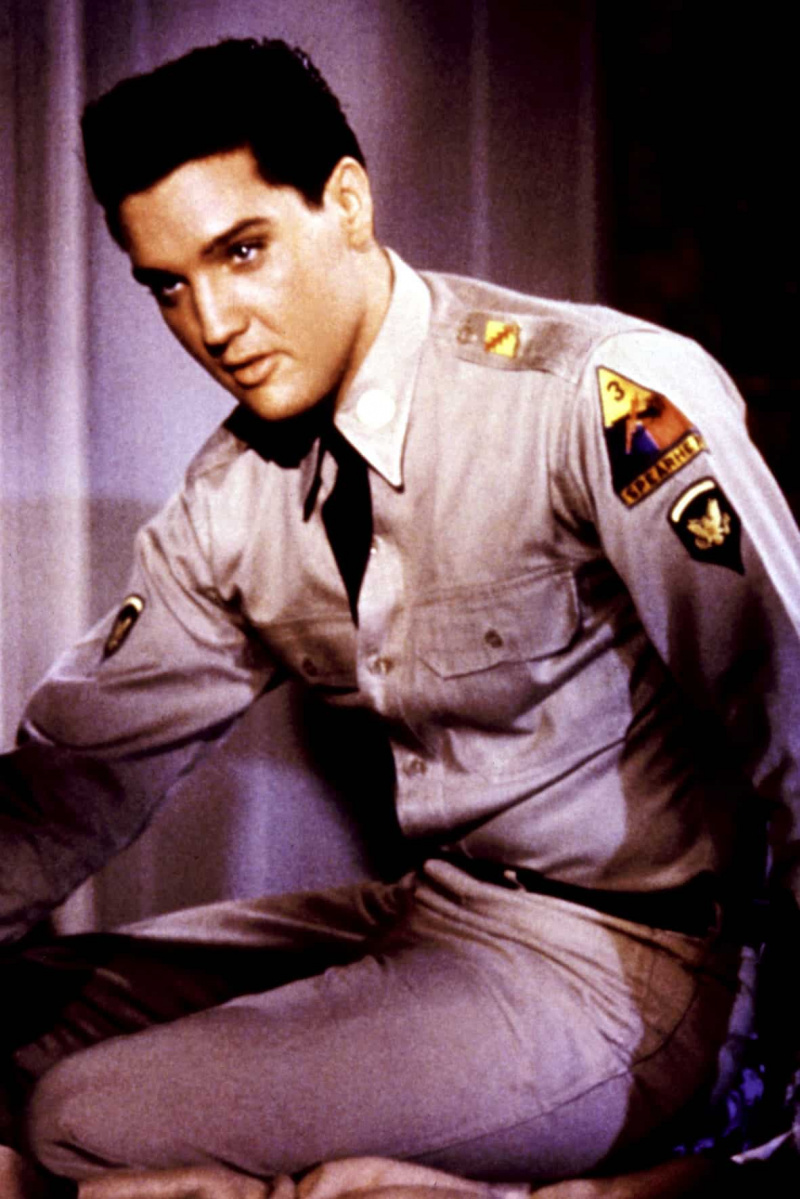 ŻOŁNIERZ AMERYKAŃSKI. NIEBIESKI, Elvis Presley, 1960