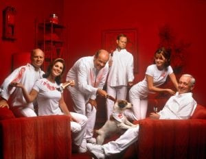  O elenco de Frasier