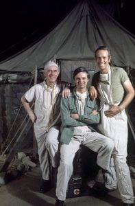   Harry Morgan, Alan Alda, Mike Farrell