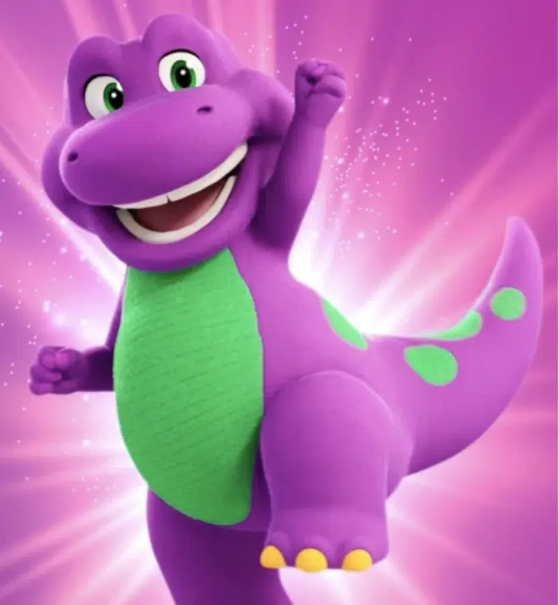  Äsja ümber kujundatud Barney