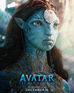   AVATAR: PUT VODE, (aka AVATAR 2), poster likova, Ronal (glas: Kate Winslet)