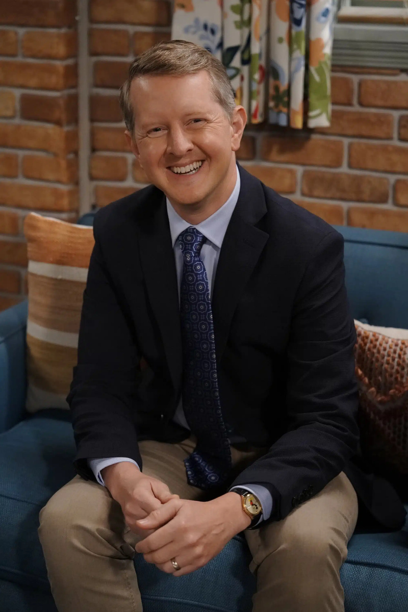  BEL ME KAT, Ken Jennings, op de set, noem me Ken Jennings',