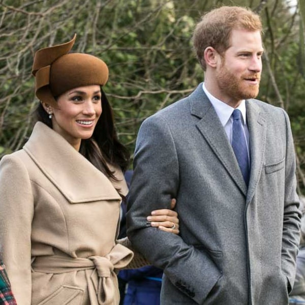  Prins Harry og hans kone Meghan Markle