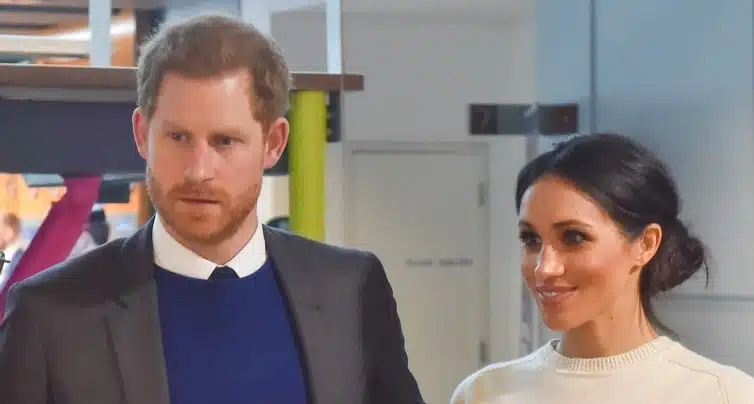 El príncep Harry i la seva dona Meghan Markle
