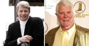   Peter Graves van de cast van Mission Impossible en daarna