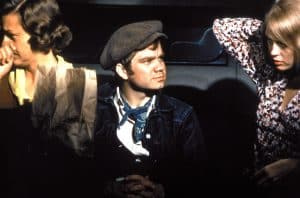 BONNIE A CLYDE, Estelle Parsons, Michael J. Pollard, Faye Dunaway