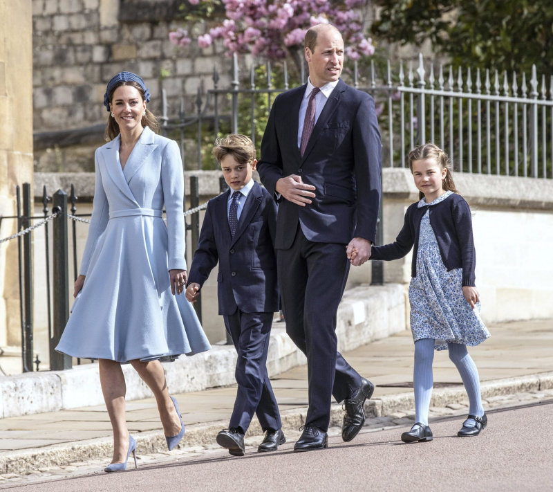  Kate Ducesă de Cambridge, Catherine, Katherine Middleton, Prințesa Kate, Prințul George de Cambridge, Prințul William Duce de Cambridge și Prințesa Charlotte de Cambridge