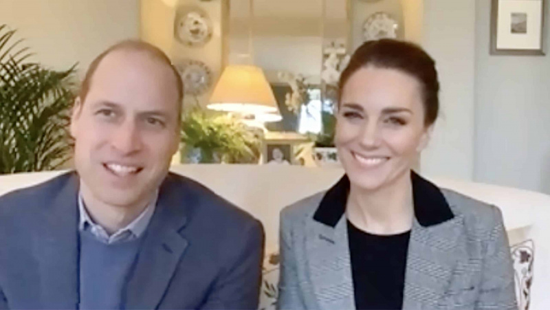  Il principe William Duca di Cambridge e Kate Duchessa di Cambridge Catherine Katherine Middleton