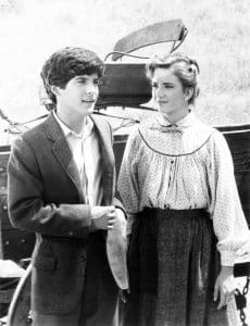 Matthew Labyorteaux en Melissa Gilbert als respectievelijk Albert en Laura