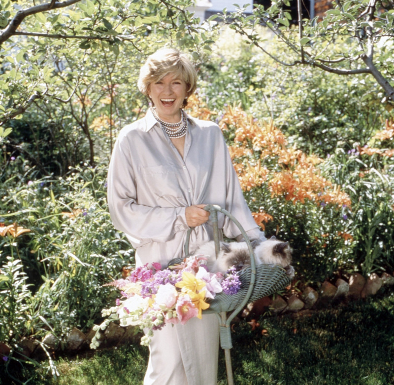  Martha Stewart, apie 1990 m