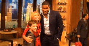 Strahan et Clooney soutenaient Ripa