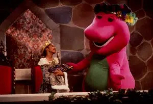   Dokumentālās filmas I Love You, You Hate Me pēta cilvēkus's reactions to Barney