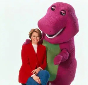 BARNEY I PRZYJACIELE, Dinozaur Barney, Jane Pauley