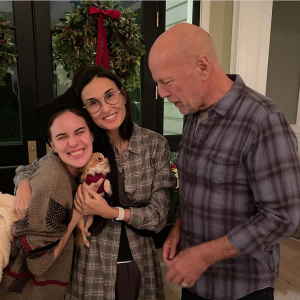 Tallulah Willis, Demi Moore en Bruce Willis