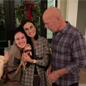  Tallulah Willis, Demi Moore, and Bruce Willis