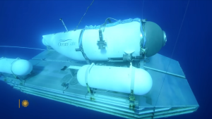   Ang OceanGate submersible Titan