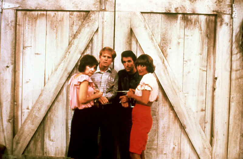 LAVERNE JA SHIRLEY, Cindy Williams, Ron Howard, Henry Winkler, Penny Marshall, 1976-1983