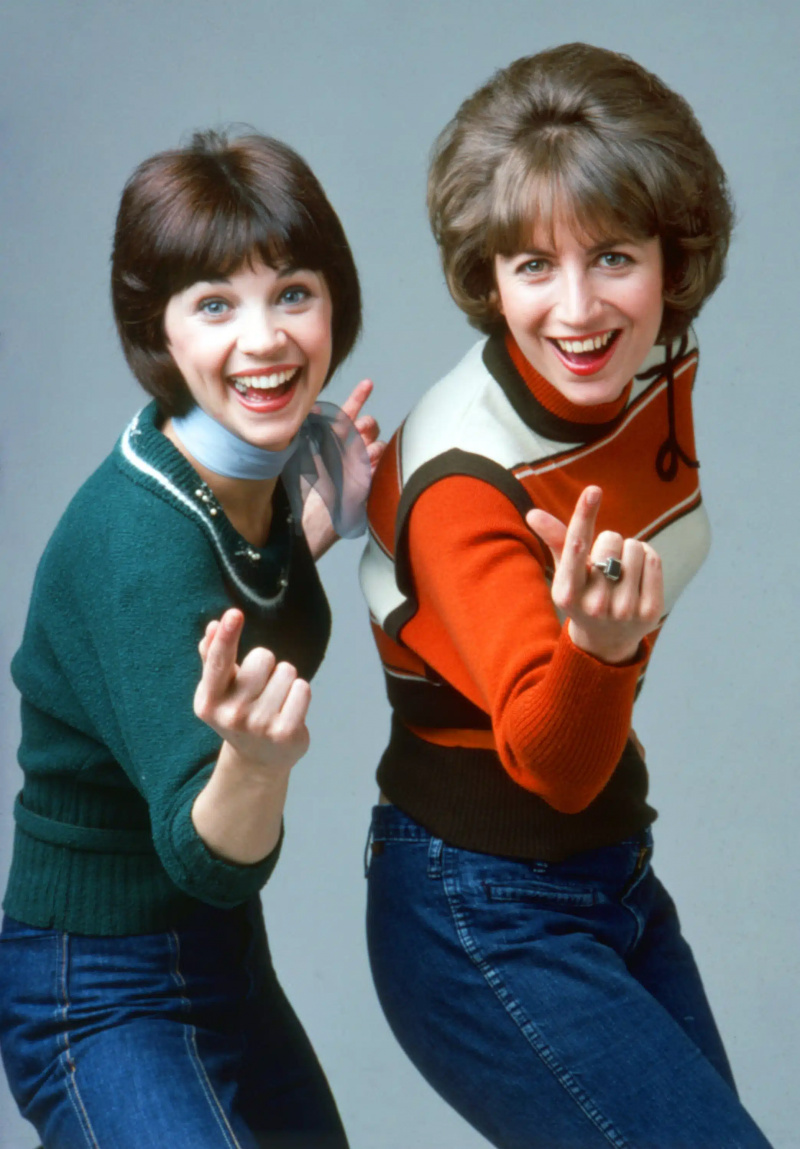 LAVERNE & SHIRLEY, vasemmalta: Cindy Williams, Penny Marshall, 1976-1983