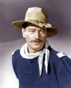HUN BÆRDE ET GULT BÅND, John Wayne