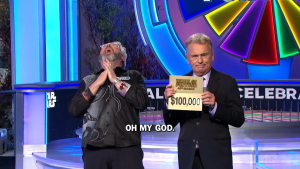   Dr. Powell telah membuat persediaan untuk Star Wars Week on Wheel of Fortune walaupun sebelum mengetahui dia'd compete