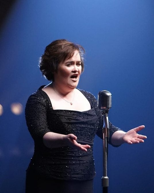  Susan Boyle patyrė insultą