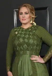   Adele har sat foden ned