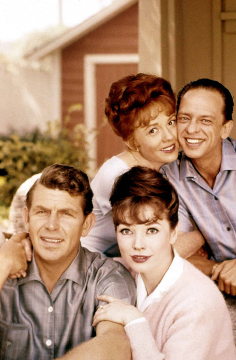  THE ANDY GRIFFITH SHOW, Betty Lynn, Don Knotts, Aneta Corseaut, Andy Griffith, Säsong 5