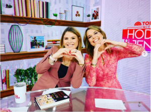   Jenna Bush Hager at Savannah Guthrie