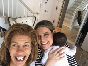 De familie die samenwerkt, blijft bij elkaar, vooral als die familie Hoda Kotb en Savannah Guthrie omvat