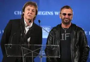   Paul McCartney a Ringo Starr