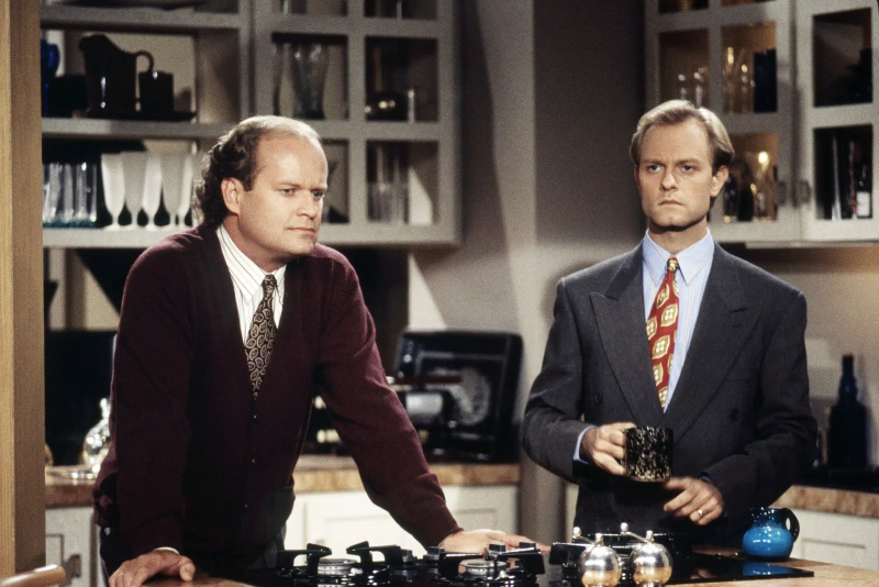  FRASIER, da sinistra: Kelsey Grammer, David Hyde Pierce, 1993-2004