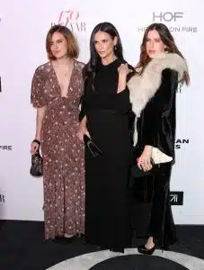  Tallulah Willis, Demi Moore e Scout Willis